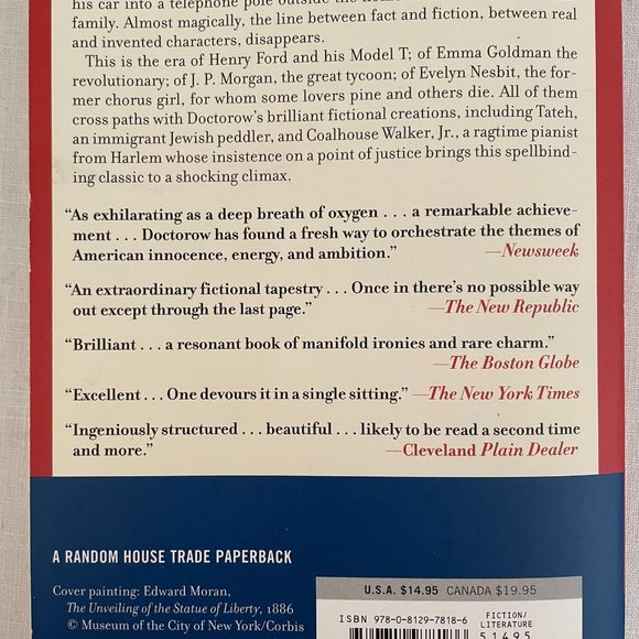 Ragtime by E L Doctorow paperback book - Picture 4 of 7